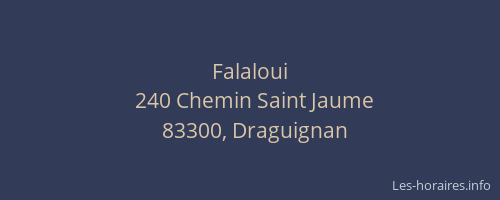 Falaloui