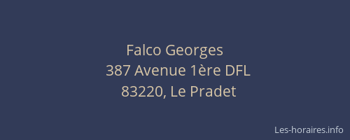 Falco Georges