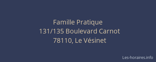 Famille Pratique