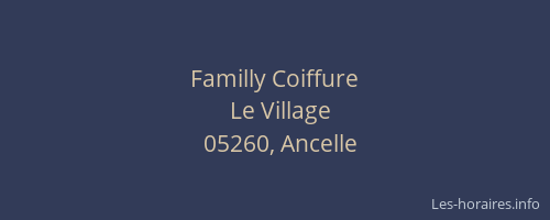 Familly Coiffure