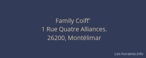 Family Coiff'