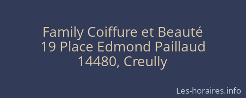Family Coiffure et Beauté