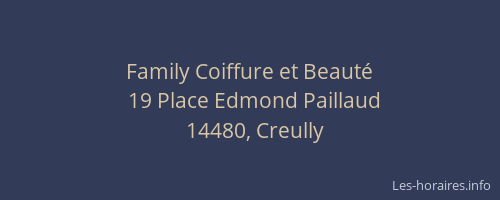 Family Coiffure et Beauté