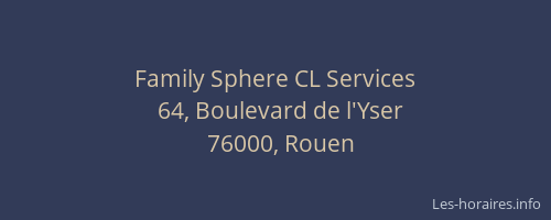 Family Sphere CL Services