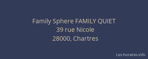 Family Sphere FAMILY QUIET