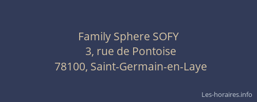 Family Sphere SOFY