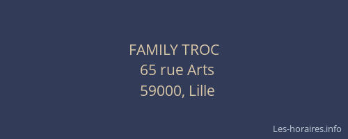 FAMILY TROC