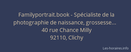 Familyportrait.book - Spécialiste de la photographie de naissance, grossesse...
