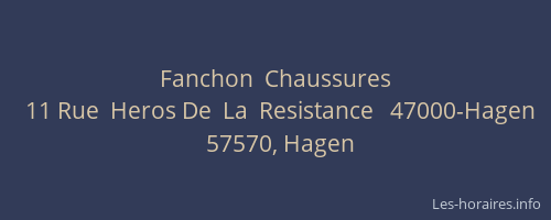 Fanchon  Chaussures