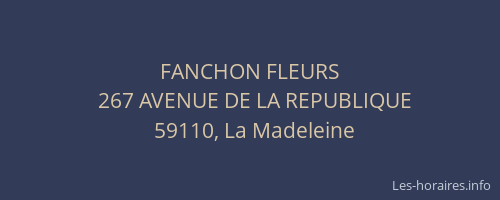 FANCHON FLEURS