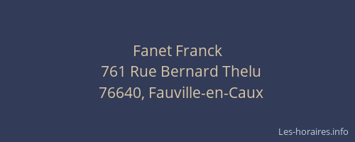 Fanet Franck