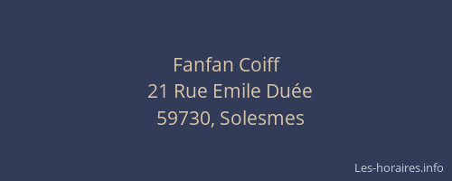 Fanfan Coiff