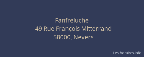 Fanfreluche