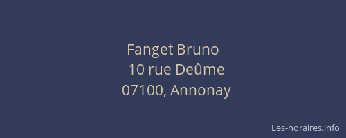 Fanget Bruno