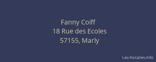 Fanny Coiff