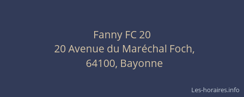 Fanny FC 20