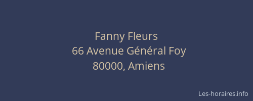 Fanny Fleurs