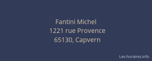 Fantini Michel