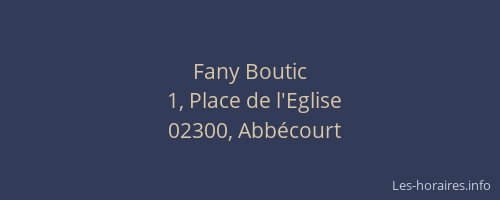 Fany Boutic