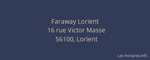 Faraway Lorient