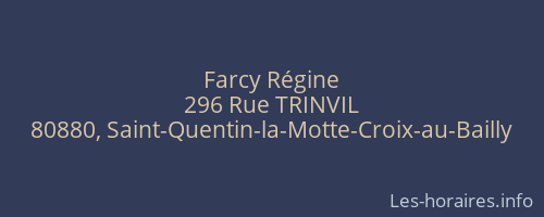 Farcy Régine