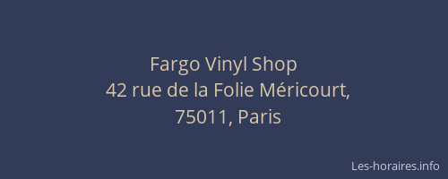 Fargo Vinyl Shop