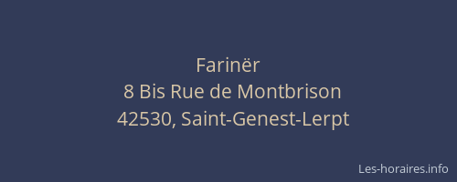 Farinër