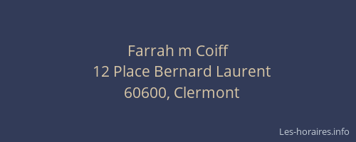 Farrah m Coiff