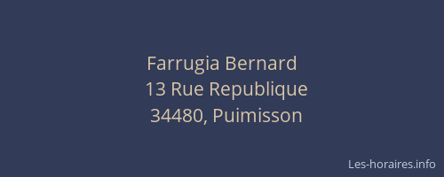 Farrugia Bernard