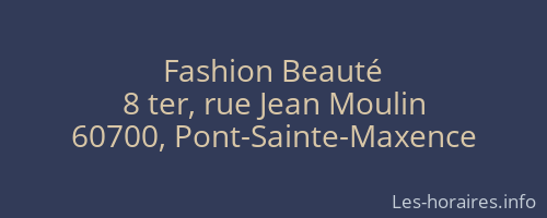 Fashion Beauté