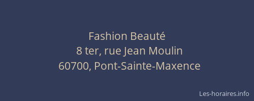 Fashion Beaut&eacute;
