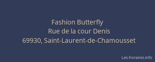Fashion Butterfly