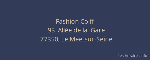 Fashion Coiff