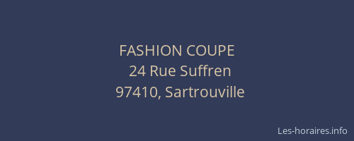 FASHION COUPE