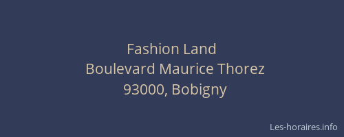 Fashion Land