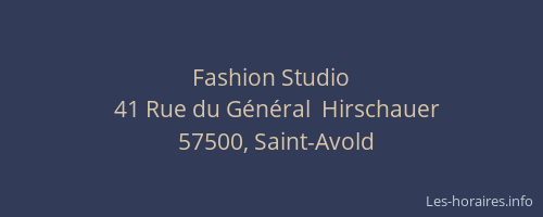 Fashion Studio