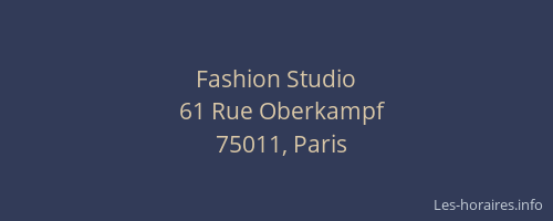 Fashion Studio
