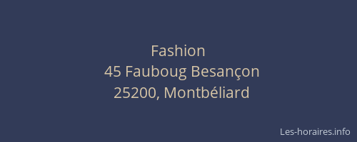 Fashion
