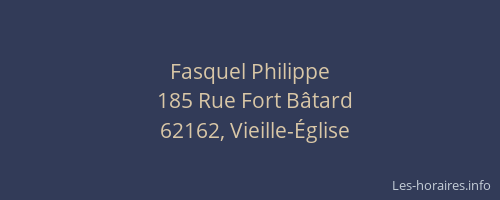 Fasquel Philippe