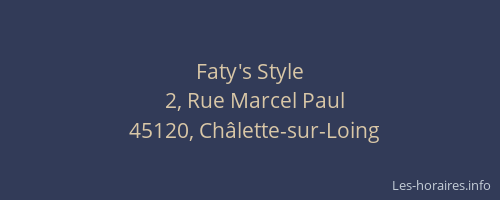 Faty's Style