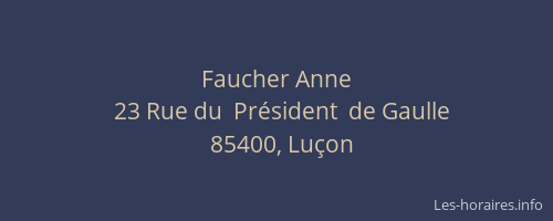 Faucher Anne