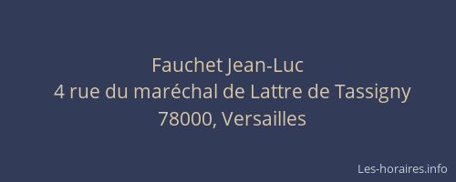 Fauchet Jean-Luc