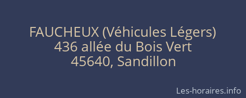 FAUCHEUX (Véhicules Légers)