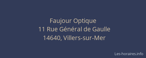 Faujour Optique