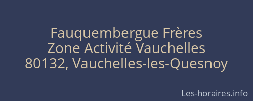 Fauquembergue Frères
