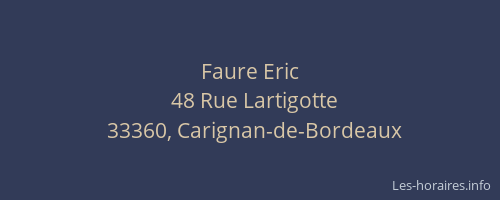 Faure Eric
