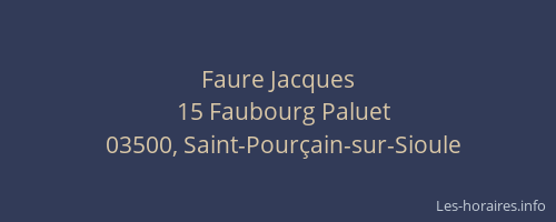 Faure Jacques