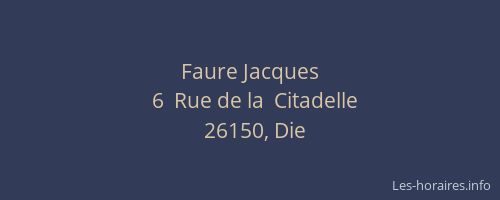 Faure Jacques