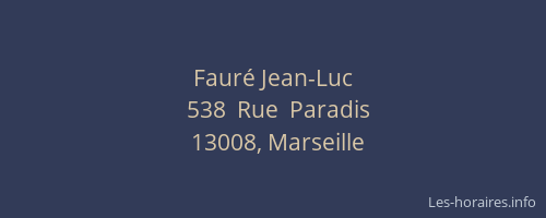 Fauré Jean-Luc