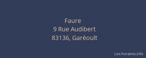 Faure